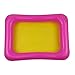 Hbaebdoo Plateau Gonflable Portatif de Plateau de Sable de Plateau Table Mobile de Plateau de Sable de Jeu Moulable Couvercle de Plateau de Sable Color65X45CM AléAtoire