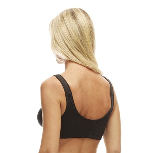 Image of Carole Martin Wirefree Front Closure Bra for Women with Adjustable Straps