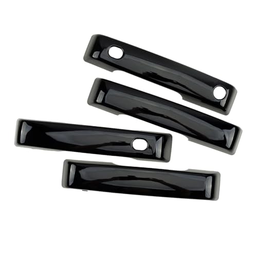 Garniture de couvercle poignée porte extérieure Ford F150 2021-2022 noir 4 pièces