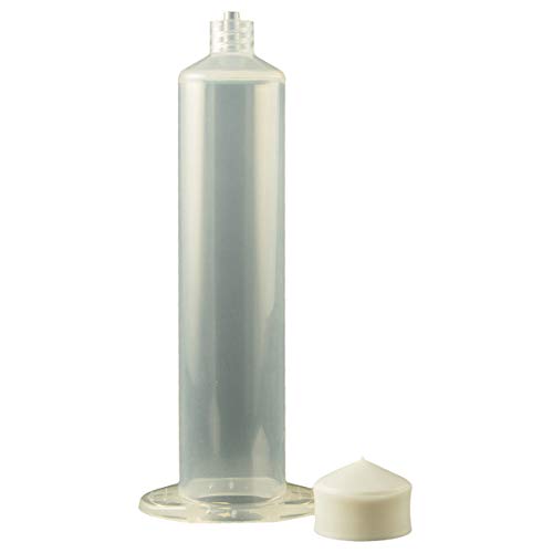 Jensen Global JG30A-20 30 cc Air Syringe & Stopper Kit Clear Barrel White PE Stopper Box of 20