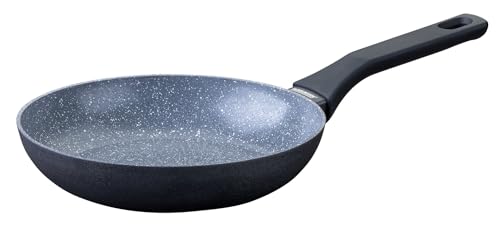 FACKELMANN Sartén Cosmo – Ø 24 cm de aluminio prensado, revestimiento de cerámica Excilon libre de PFAS, mango suave al tacto, limpieza a mano