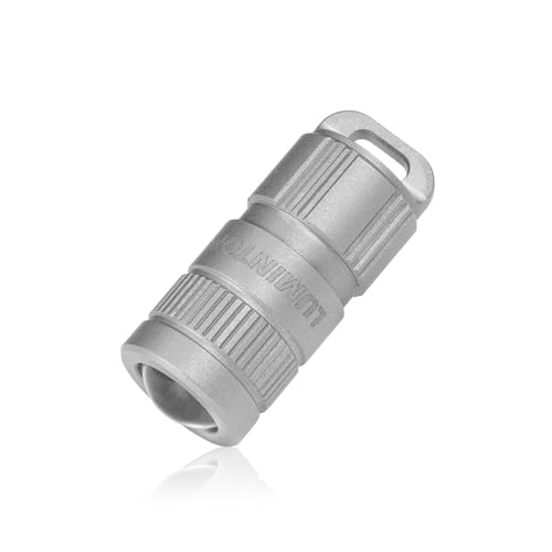 LUMINTOP EDC Pimi Daumengroße Schlüsselanhänger-Taschenlampe 100 Lumen Mini-Taschenlampe IPX-8 Wasserdichte Ultra-Kompakte EDC-Leuchte