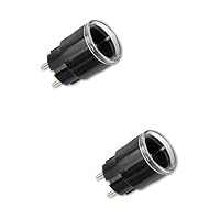 Shelly Plug S Gen3 Schwarz- WLAN Smarte Steckdose, Leistungsmessung, 12A, 2500W, Zeitschaltuhr, Matter-Zertifiziert Stecker, Heizung & Kühlung, Alexa & Google, Kein Hub Erforderlich (2 Stücken) – Ansicht 1