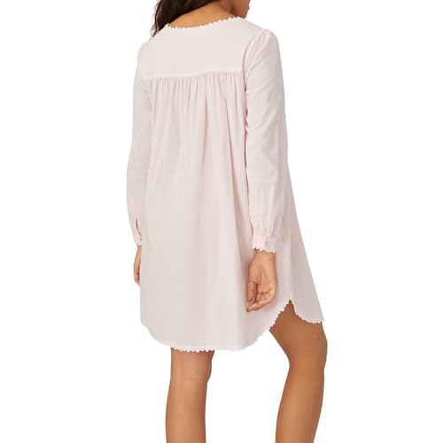 Image of Eileen West 100% Cotton Long Sleeve 36 inch Short Robes for Women