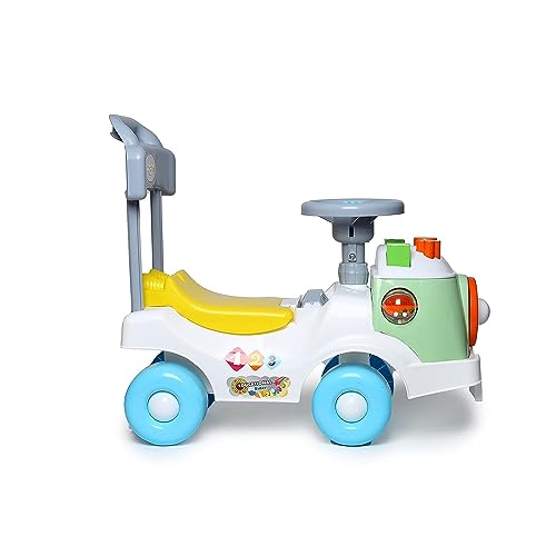 Image of Toyzone Rider Car| Ride-on Baby Car |Toy Car|Push Car | Swing Car |Kids Power Wheel Ride on Car for Children /Kids |Toy Baby Car Suitable for Boys & Girls Multicolor (Educational Rider) (Pack of 2)