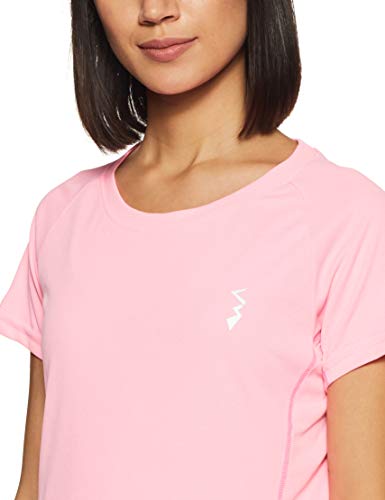 Image of PINACOLADA Solid Women Round Neck Light Sea Green Sports Jersey
