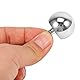 Wisyurt Tippe Top Metal Flip Plus Top Kreisel aus Edelstahl, Amazing Toy Gift, Silber