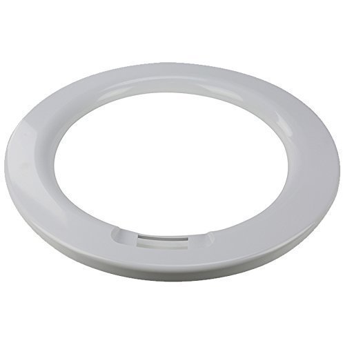 First4Spares 40cm Washing Machine Outer Door Trim Frame (White) for Fagor Brandt Gorenje