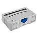 Tanos Mini-systainer T-Loc 80101365 - Cassetta per il trasporto in plastica ABS, 265 x 71 x 171 mm, colore: Grigio chiaro
