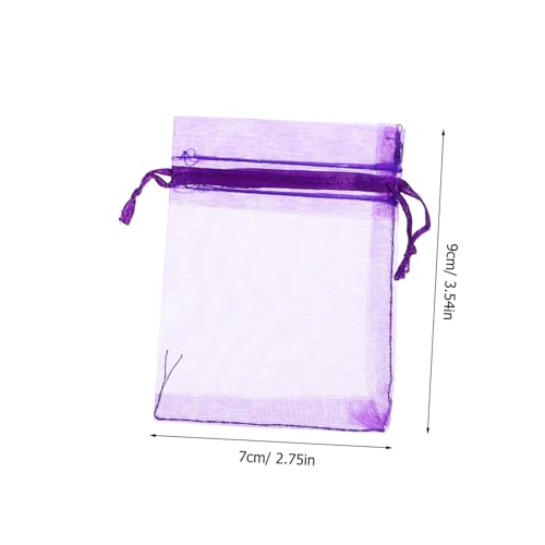 100 bolsas de saquitos de lavanda para uso decorativo miniatura 2