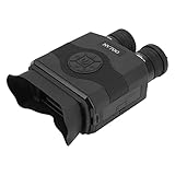 Zoom digitale 720P e 8x: il binocolo per la visione notturna ha un sistema di zoom ottico professionale con un'eccellente chiarezza ottica. E con lo zoom digitale 8x, video fino a 720P.