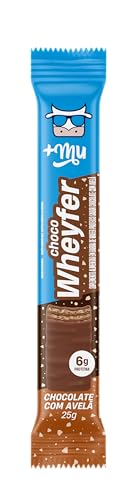 +Mu Chocowheyfer Proteico Sabor Chocolate com Avelã - Display com 12 unidades - 300g