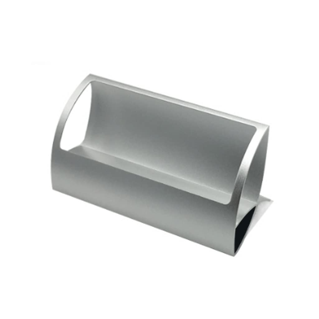 MOBYGKFY Desktop Business Card Holder Metal Personalized Exhibition Gift