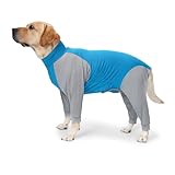 ADAPTÉ AUX GRANDS CHIENS : La taille ample du vêtement de détente pour chien convient à les types de grands chiens, offrant le bon espace de port pour que votre chien puisse bouger plus librement.