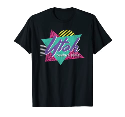 Regalo retro de Utah Vintage 80s 90s - Beehive State Camiseta