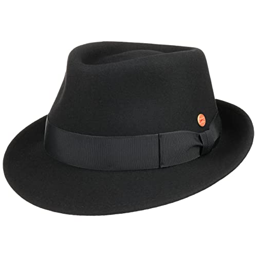 Mayser Homme Chapeau Trilby Troy noir