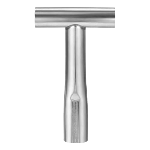 Beccuccio per Fontanella per Gatti, Accessori Fontanella a Forma di T in Acciaio Inossidabile Gatti e Cani Compatibile con Erogatore d'Acqua Animali Domestici da 3,2 L