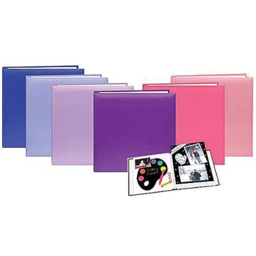 Álbum de fotos Pioneer para recuerdos familiares con cubierta lila, álbum de scrapbook de 8,5 x 11 pulgadas con 10 páginas archivísticas de carga fácil e insertos miniatura 1
