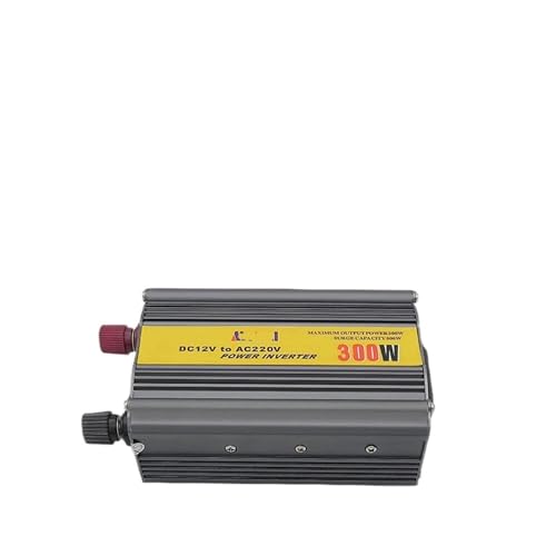 Onduleur 12V 220V 300W à ondes corrigées avec pince crocodile pour voiture