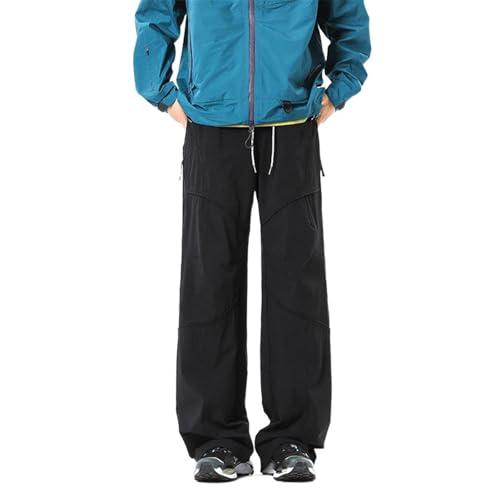 Men's Pants American Summer Ice Silk Techwear Sport Casual Workwear for Men2