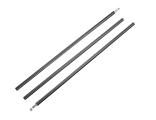Image of Sonia Curtain Rods with Conversion Adapter Convert the Light Stand into a Background System 3 Feet Each Rod (3 Pcs Set)