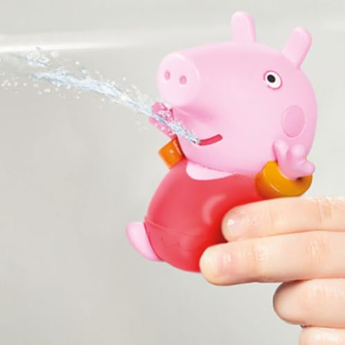 TOOMIES Tomy Peppa, Daddy Pig, Peppa & George Squirters, Baby, Kids Toys for Water Play, Fun Bath Accessories for Babies & Toddlers, Suitable for 18 Months, 2, 3 & 4 Year Olds