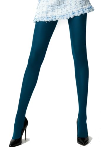 Image of Mila Marutti Opaque Tights for Women | Soft Stockings Pantyhoseier | - Made in EU