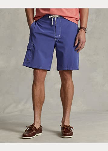 Polo Ralph Lauren Men's 8.5" Kailua Classic Fit Swim Trunks, Bright Blue, Large, Polo Swim Suit with Embroidered Polo Pony2
