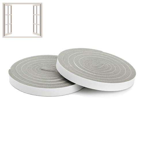 Draft Excluder Tape - Enhanced Window Draught Excluder Tape | Effective Window Insulation Strip | Long-Lasting Door Draught Excluder | Draft Excluder for Windows and Doors Homes