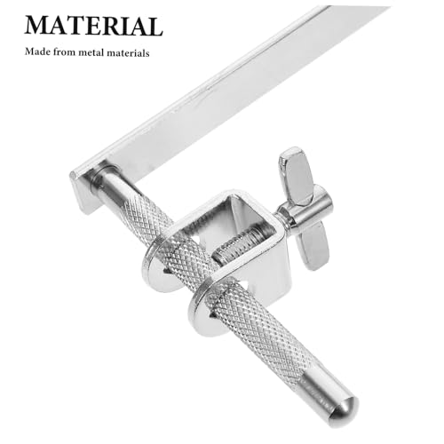 YARNOW Drum Clamp Soporte para Cowbell Soporte de Metal Clip Ajustable para Montaje de Batería para Instrumentos de Percusión Adecuado para Bateristas y Presentaciones Musicales miniatura 6