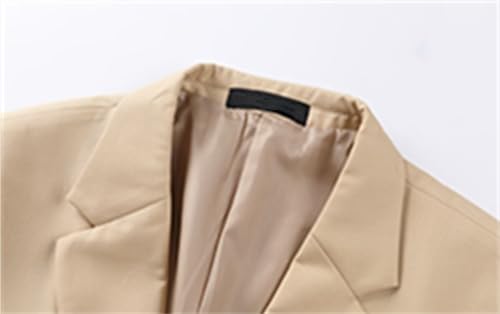 SOCOOL Mens 3 Piece Slim Fit Suits Wedding Gentlemen Prom Business Suit One Button Blazer Jacket Vest Pants Tuxedo Set2