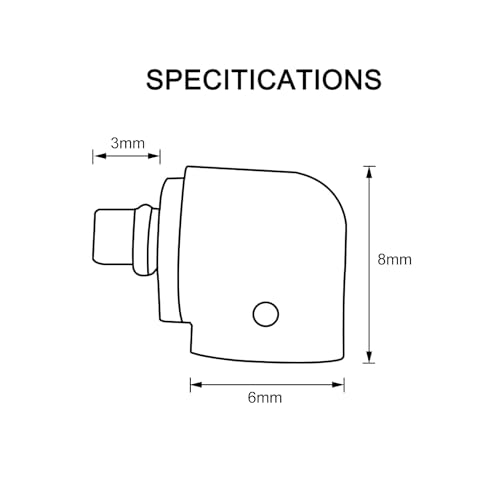 Adaptateur de câble MMCX compatible avec la série Etymotic ER4XR
