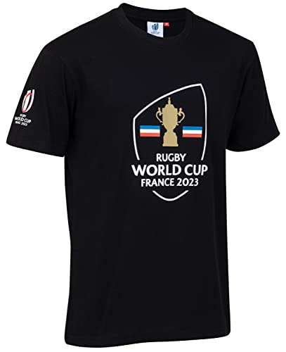 Rugby World Cup RWC Rugby World Cup 2023 Official Collection T-Shirt, Black