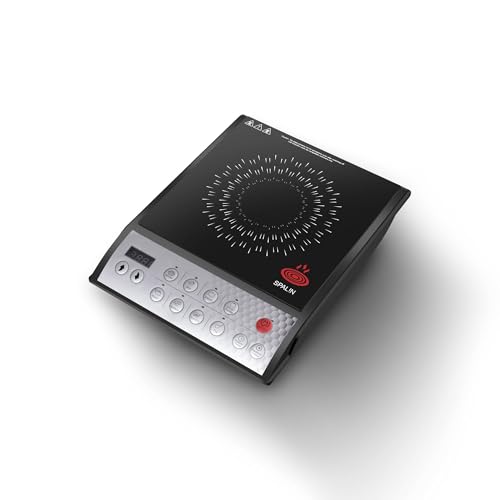 Image of ChefPro IC Induction Cooktop 2000W | Push Button Control | 8 Cooking Modes | Auto Shut-Off & Overheat Protection | BIS Approved | Fast Heating Portable Induction Stove (Black)