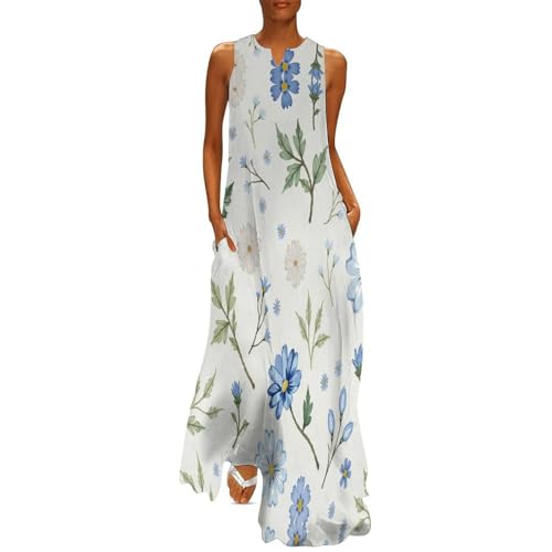 Robe de plage blanche fleurie pour vos soir&eacute;es d'&eacute;t&eacute; boh&egrave;mes