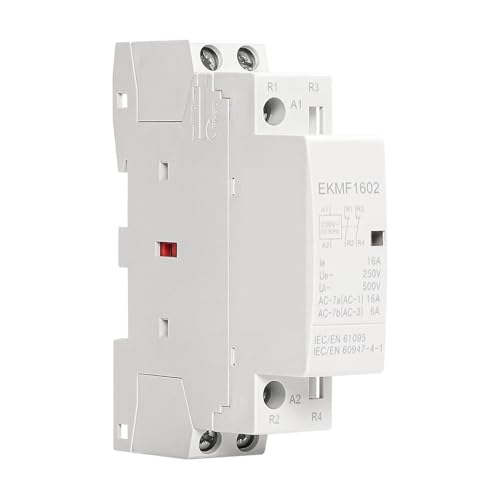 Contacteur modulaire 2P 25A 2NO monophasé pour tableau électrique domestique