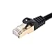 Cables Direct Online 10FT S/FTP Cat7 Copper Network Ethernet Patch Cable, Internet Wire, Compatible with PC, Laptop, Modem, Router, TVs, Printer Cord, Consoles for Home and Office (10ft, Black)