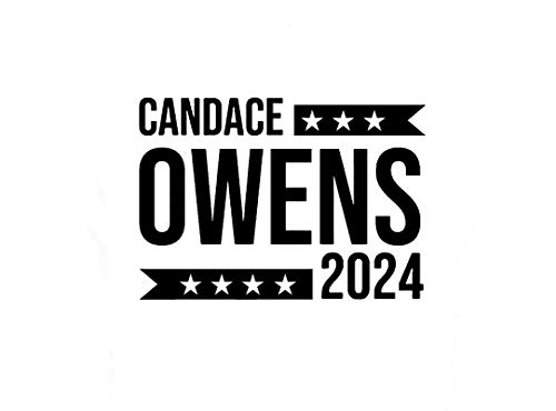 Legacy Innovations Candace Owens 2024 LLI | Decal Vinyl Sticker | Cars Trucks Vans Walls Laptop | Black | 5.2 x 3.7 in | LLI1884