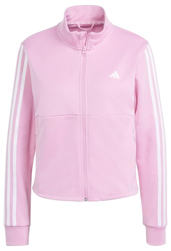 Adidas Femme AEROREADY Train Essentials 3-Stripes Track Jacket, Bliss Pink, L