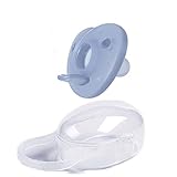 【セット品】フィリップス ハート おしゃぶり + ケース (0~３ヶ月ブルー)