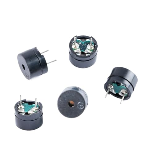 WUZDPRCJ 5pcs Passive Buzzer AC 12MMx8.5MM 12085 42R Resistance 3V 5V 9V 12V in Common Use Mini Piezo Buzzers