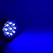 AUXMOTEC 27W Spot Blue Round Work LED Light Fog Offroad Off Road Lights Driving Lamp Waterproof for Hunting Pickup UTV Truck Car Boat SUV Boat 4WD ATV 12V 24V 4x4 Tractor Motorcycle（2pcs）