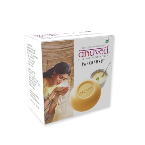 Image of Anuved Family Combo (Pack of 9) Herbal Soaps 125g each Chandanam, Kewda, Utane, Kesar, Panchamrut, Ashtagandha, Aloe Vera, Haldi Chandan & Pahadi Gulab with Sacred Indian Herbs,Enriched with Gangajal