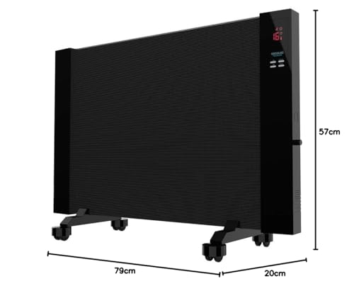 Cecotec Radiatore Elettrico Ready Warm 3100 Smart Now. 2000 W, Ruote Omnidirezionali, 2 Modalità, Termostato Regolabile, Sistema Di Protezione Contro Il Surriscaldamento, 15M2 - 7