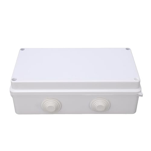 Baxnore �d�C�W�����N�V�����{�b�N�X ABS �v���X�`�b�N�G���N���[�W�� 200x100x70mm IP65 ��i���O�����d�C�ڑ��p�S���v���O�t��