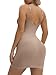 Imagen de SHAPERX Shapewear Slips Faja Reductora Vestidos Moldeador Invisible Faja Vestido Body Shaper con Tirantes Regulables