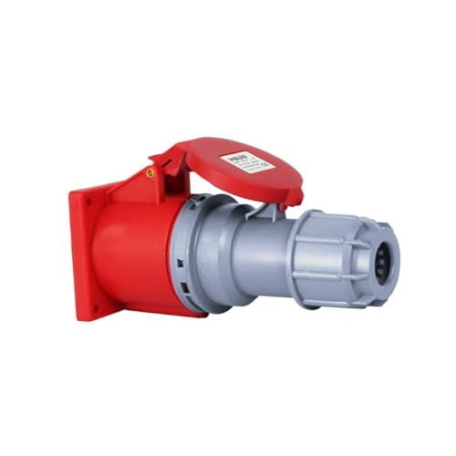 Waterproof industrial plug socket connector three-phase four wire five hole 16A32A non explosion proof aviation 380V