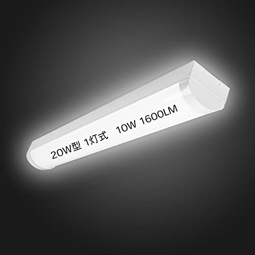 3�N�����ۏ� PSE�F�� �h�J�h�� ��̌^�x�[�X���C�g(�g���t/���t�^W80mm) 20�^ LED���t�^�u���� �����P�x 632mm 1600lm 2560lm 10w 16w �ׁ[�X���C�g LED�u��������̌^ led�x�[�X���C�g 1�� 2�� ��80m