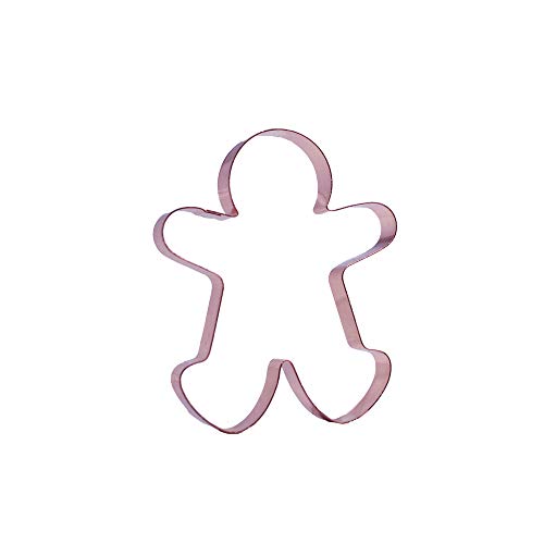 36 inch Small Gingerbread Man Cookie Cutter - Copper