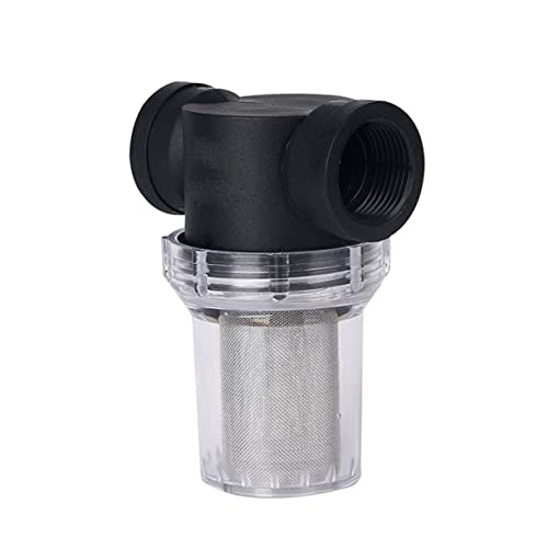 Prefiltro purificador de agua WOONEKY con malla 20 lavable y 4 interfaces de conexión